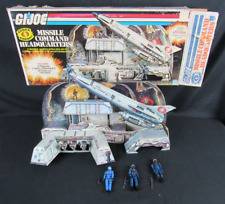 Rare Vintage 1982 GI Joe Cobra Missile Command Headquarters Original DH457