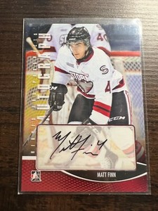 A81,958 - 2012-13 ITG Heroes and Prospects Autographs #AMFI Matt Finn