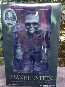 46cm Frankenstein Statue Black Plate Articular Mobility Model Decoration Boxed - Picture 1 of 6