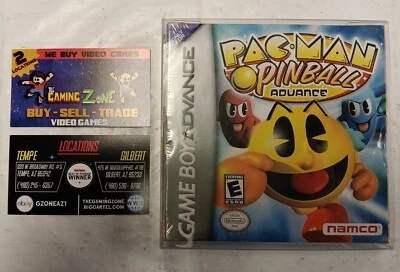GBA- Pac-Man Pinball Advance (Gameboy Advance) SEALED W/BOX PROTECTOR  - Image 1 of 4