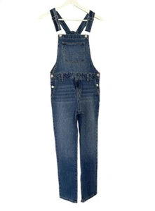 Forever 21 Kids Denim Overalls Blue Girls Size 12 - Picture 1 of 3