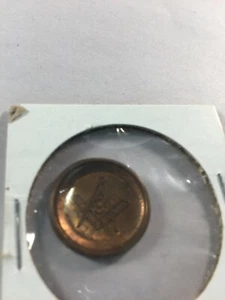 Freimaurer - Medaille/Penny (3/4") - Bild 1 von 4