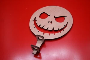 Jack Skellington Cara Árbol de Navidad Topper Decoración Pesadilla Antes de Navidad - Imagen 1 de 2