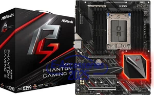 ASRock X399 Phantom Gaming 6 Mainboard | AMD TR4 | 90-MXB9B0-A0U - Bild 1 von 6