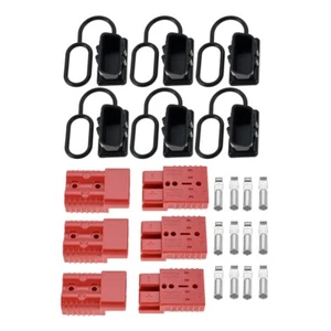 6Pcs 175A 2-4 Gauge Battery Quick Connector Red For Tourist Vehicles Tractors - Picture 1 of 8