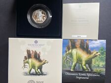 2024 Silver Proof Stegosaurus UK 50p Fifty Pence 364