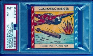 1940 R34 W.H. Brady Co. Commando - Ranger #CR-56 Psa 7 - Picture 1 of 2