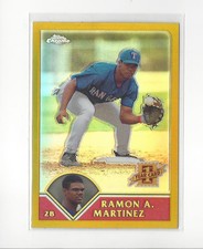 2003 Topps Chrome Baseball Gold Refractor Singles xxx/449 - You Choose