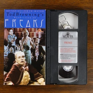 Freaks (1932) - VHS Horror - GREAT CONDITION - Picture 1 of 6