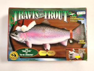 Travis The Singing Trout Motion Activated Fish Wall Decor By Gemmy New Old Stock