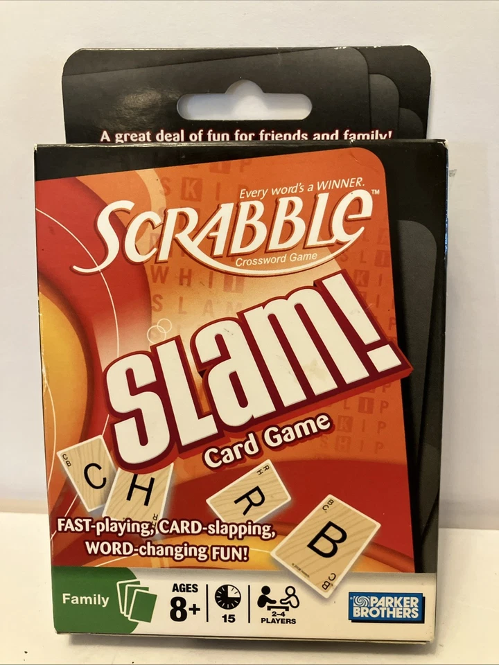 2008 Hasbro SCRABBLE SLAM Card Game - New - Sealed Box - Image 1 of 2