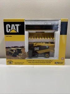 1/64 Cat Lexion Combine 485 With Corn And Grain Heads 55026 - Picture 1 of 5