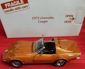 Danbury Mint 1972 Corvette Coupe Ontario Orange, 1:24 - Picture 1 of 6