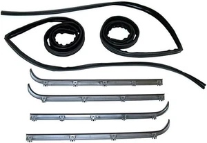1987-1996 Ford Bronco / F-150 Door Weatherstrip Kit KF2007 Fairchild - Bild 1 von 5