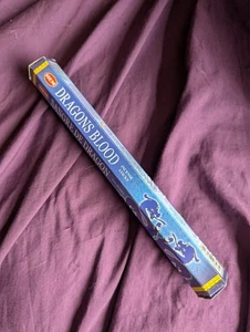 Hem Räucherstäbchen Drachenblut Duft Hex Tube (20 Stäbchen pro Tube) - Bild 1 von 8