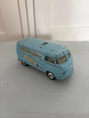 Corgi Toys Volkswagen VW T1 Toblerone Bus Blau Selten Rar 1:43 Schokolade Retro - Bild 1 von 4