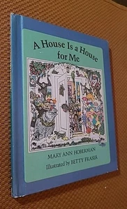 A House is a House for Me by Maty Ann Hoberman (19768, Hardcover) VTG First Ed. - Picture 1 of 9