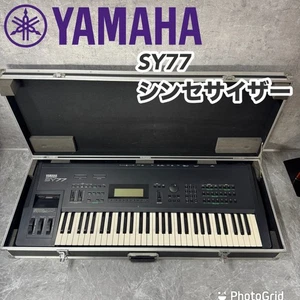Yamaha SY77 FM AWM Hybrid Synthesizer Keyboard 61-Key w/ Hard Case Japan - Picture 1 of 11