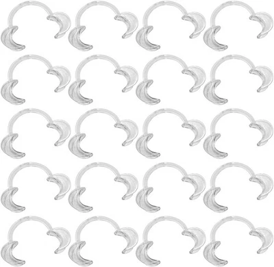 EZGO 20 Piezas (Talla M) Blanqueamiento de Dientes en Forma de C Mejillas 20 Unidades (Pack de 1)  Foto 1 de 4