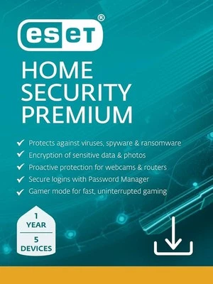 ESET Home Security Premium- 1-Year / 5-Device - Canada - Image 1 of 4