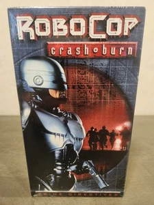 Ultra Rare Brand New Sealed Robocop Crash + Burn Prime Directives VHS *See Desc* - Picture 1 of 13