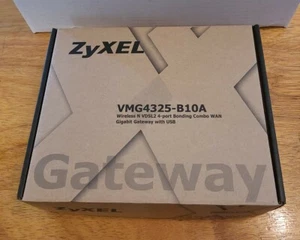 Wireless 4-Port Modem Gigabit Gateway with USB Model VMG4325-B10A (ZyXEL) - Picture 1 of 6