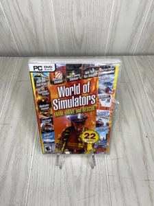 World Of Simulators Farm, Drive And Rescue 22 Complete Games PC Sealed See Pics - Picture 1 of 3