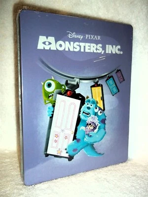 Monsters, Inc (4K/Blu-ray, 2022, STEELBOOK) John Goodman animated family comedy  - Image 1 of 4