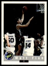 1992-93 Classic Draft Picks Matt Fish . UNC Wilmington Seahawks #82
