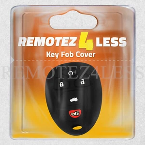 Key Fob Cover For 2008-2017 Buick Enclave Remote Case Rubber Skin Jacket - Picture 1 of 6