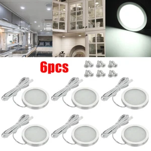 6x 12V Interior Caravan Camper RV Trailer Boat LED Down Light Ceiling Spot Lamp - Picture 1 of 11