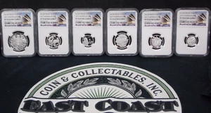 Australia 2017 anual plata (6 monedas) prueba año conjunto NGC PF70 UC gema prueba #1arc - Imagen 1 de 21