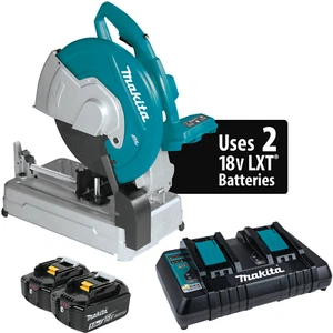 Makita XWL01PT 36V 18V X2 LXT Brushless 14 in. Cut‑Off Saw Kit 5.0Ah, New - Picture 1 of 4