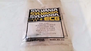 SYLVANIA ECG1197  INTEGRATED CIRCUIT OSC AND 12 STAGE DIVIDER NTE1197 TC5082P - Imagen 1 de 1