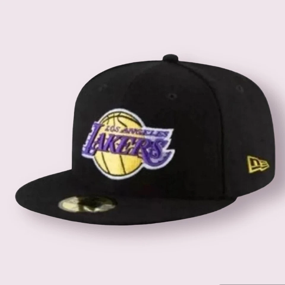 Los Angeles Lakers LAL NBA New Era 59FIFTY Fitted Cap  - Image 1 of 1