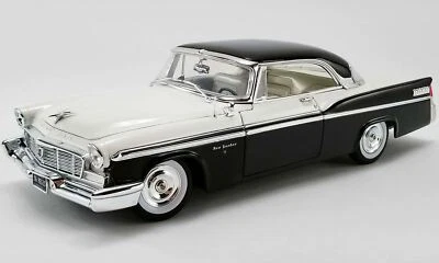 Acme 1:18 1956 Chrysler New Yorker St. Regis - White and Black A1809006 - Image 1 of 4