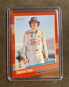 2024 Panini Donruss Racing Daniel Dye Retro Red Parallel /299 #114 - Picture 1 of 2