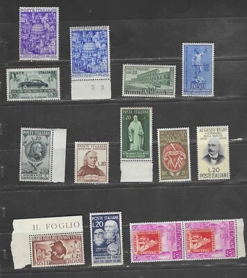 ITALY-OLDER-SELECTION BETTER-MULTIPLES-MNH-SOME TONED GUM-VF-#403 - Image 1 of 3