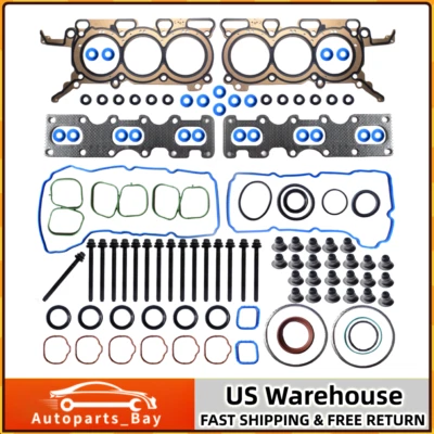 Head Gasket Bolts Set Fits 07-12 Ford Edge Flex Taurus Lincoln MKZ MKX DOHC 3.5L - Image 1 of 4