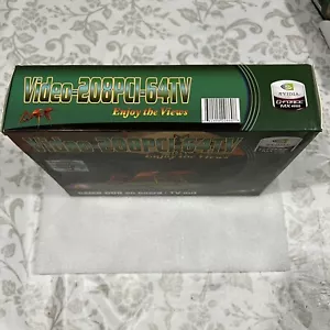 Jaton NVIDIA GeForce MX4000 MX 4000 VIDEO-208PCI-64TV 64MB DDR TV PCI Video Card - Picture 1 of 4