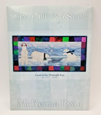 McKenna Ryan Once Upon a Star Land of the Midnight Fun Block 6 Applique Pattern Foto 1 de 3