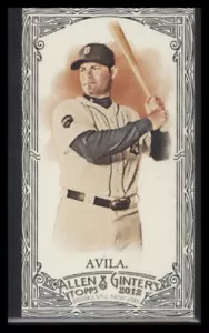2012 Topps Allen & Ginter Mini Black Border Alex Avila #165 Detroit Tigers - Picture 1 of 2