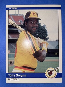 1984 Fleer #301 Tony Gwynn