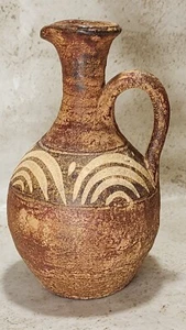 Antike griechische Keramik Kunst Vasenglas - Museumsstück Look 7,5 Zoll - Bild 1 von 5