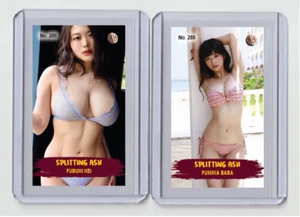Fumika Baba rare MH Splitting Ash #'d 3/3 Tobacco card no. 288 - Picture 1 of 1