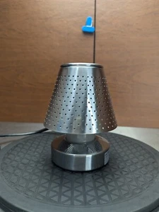 Conair Aromatherapy Relaxation Table Lamp Stainless Steel Model AU1 - Picture 1 of 8