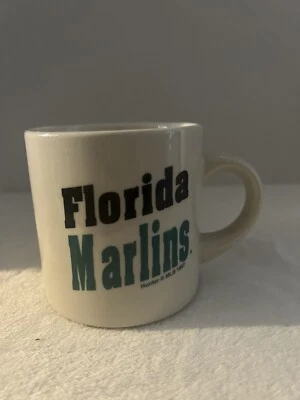 Taza de café de béisbol Florida Marlins vintage Hunter 1997 gres retro 12 oz Foto 1 de 4