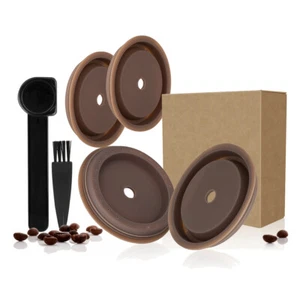 4x Tapa de silicona reutilizable Vertuo tapa sellado cubierta para cápsula Nespresso VertuoLine - Imagen 1 de 9