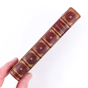 1862 Poems by Alfred Tennyson Fine Binding Leather - Picture 1 of 20