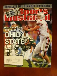 Sports Illustrated January 13 2003 Craig Krenzel SI Has Address Label on Front - Picture 1 of 3